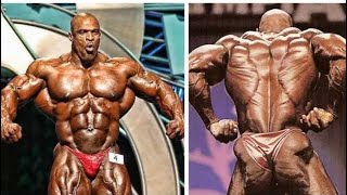 Ronnie coleman doing shoulder workout at the age of 56