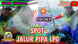 Mancing di pulau bidadari kepulauan seribu