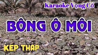 Karaoke Bông Ô Môi - Dây Kép Thấp