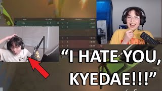 Kyedae Teabags TenZ In Valorant 😂😂😂😂😂😂