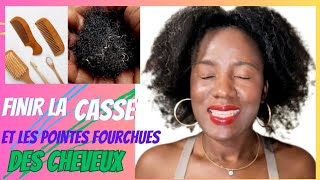 Eviter la casse des cheveux crepus