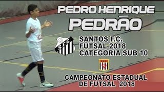 Pedrão - Santos Futsal Sub 10 - 2018