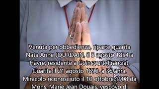 Tredicesima guarigione: Suor Joséphine-Marie Jourdain - I Miracoli