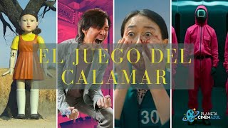 EL JUEGO DEL CALAMAR  - Paleta de colores, RESUMEN en imágenes y OTROS DATOS...