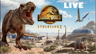 Jurassic World Evolution 2 Live Gameplay