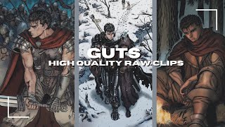 Guts Raw High Quality Clips For Editing (Berserk 1997)