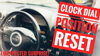 Audi TT Mk1 - Clock Dial Reposition | Watch until the end for an unexpected surprise!  😂