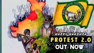 Protest 2.0 Farmer || Harry Nandhra || Davinder || Lyrical Video Full Song 2024