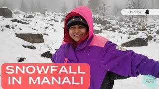 Magical Snowfall In Manali | Solang Valley Snow