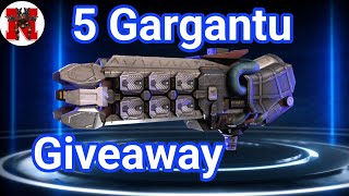 #WRwinGargantua || 5 Gargantu Giveaway War Robots 5 Scavenger Dazzler Winners