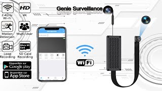 How To Setup a Mini Spy Wifi Camera on smart phone