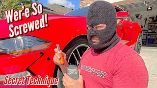 Thieves secret technique exposed .. Impossible to protect your car!  Must watch!