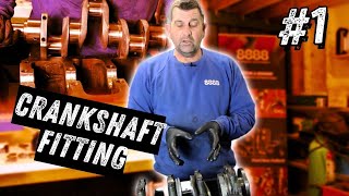 Fitting the CRANKSHAFT to a FORDSON SUPER DEXTA | REBUILD