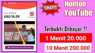 Terbukti Membayar! Nonton Video Dibayar Dollar - Cara Nonton YouTube Dapat Uang 2024