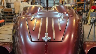 WOODWORK ON FORD ROADSTER DUESENBERG !! MUST SEE 👀