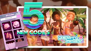 NEW codes in Dress To Impress