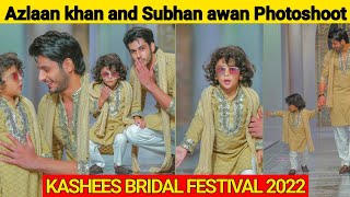 Azlaan khan and Subhan awan Photoshoot | Kashees bridal festive 2022