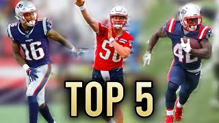 Top 5 Patriots Offensive Players I'm excited to watch this Season!