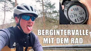 Bergintervalle mit dem Rad - Training für die Alpen Episode 2