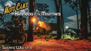 Ep.15 | Motorcycle Hammock Camping In The Mountains | Silent Vlog