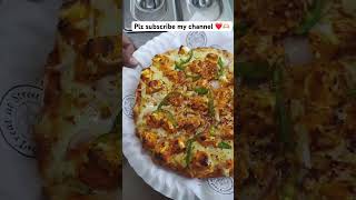 Tandoori pizza 🍕 ❤️ #food #asmr #shortvideo #foodie #viral #explore #explorepage #viralvideo #fyp