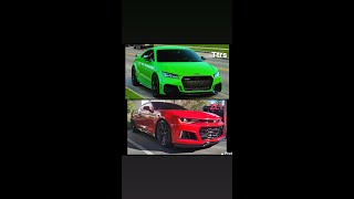 Audi Ttrs vs Camaro ZL1 (mods in desc) #zl1 #ttrs