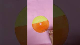 CD Painting | CD Painting Ideas | Painting CDs | Easy | How to paint on a old CD -4