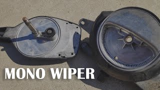 Removing And Cleaning Mercedes Benz Mono Wiper Half Moon Gear (W202, W210, W124)