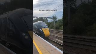 800033 Arrival at Swindon #class800 #hitachi #greatwesternrailway #highspeedtrain @WesternSpot23