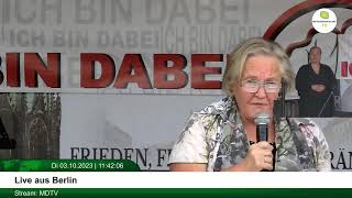 2023-10-03: LIVE AUS BERLIN - DIE DEMOS