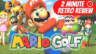 Retro Review - Mario Golf 64 - Gold Coin Mountain