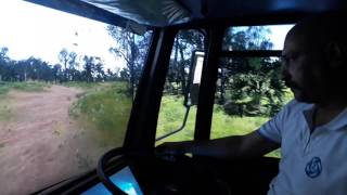 Inside Ashok leyland Stallion MK IV Simulator