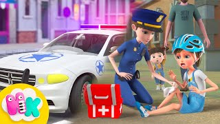 Полицейская Машина мультик 🚔 Песни для детей - HeyKids