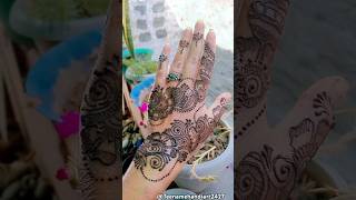 Easy and stylish mehndi design| mehndi ka design |