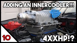 ROAD TO 400+ WHP?! *M122 SUPERCHARGER V6 MUSTANG* VMP INTERCOOLER INSTALL!!!!!