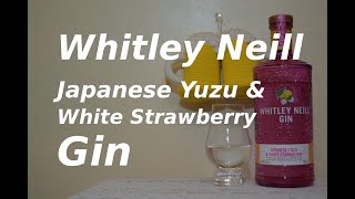 Whitley Neill Japanese Yuzu & White Strawberry Gin