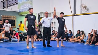 9° INTERNO NO GI MARANGONI BJJ 2024 / SEMIFINAL BCA/AZUL +75KG - RÉGIS X PEDRO