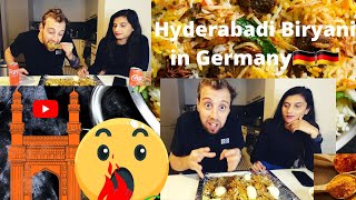 World Famous Hyderabadi Biryani first time ever in Germany |#biriyani| #Hyderaba| #Indian Food|