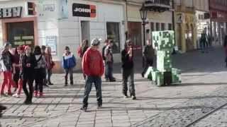 Creeper Flashmob in Košice