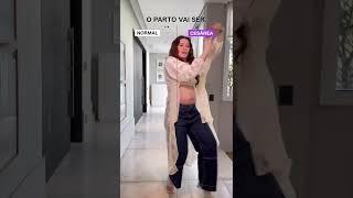 claudia raia brincando com o rei na barriga