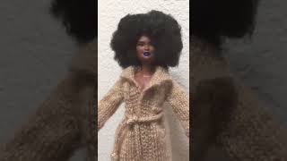 #Shorts 🧶 I knit a cardigan / sweater for Barbie 🧶 Doll Knitting