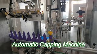 tracking type automatic filling and capping machine 2000cph