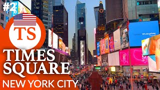 Nowy Jork Atrakcje #2 - Times Square - Ciekawostki i Spacer 2023