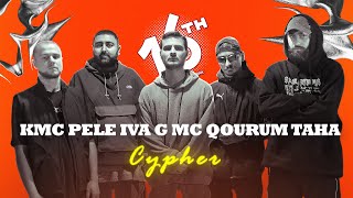 RHYME & FLOW • KMC x PELE x IVAG x mcQOURUM x TAHA ❘ PVPCypher