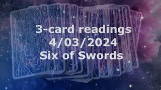 3-card readings 04/03/2024