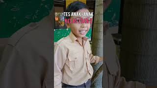 Tes kemampuan anak kelas 1 dan 2 #shorts #ramadhan #sekolah