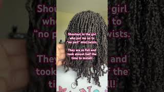 “No part” mini twists will change your life!