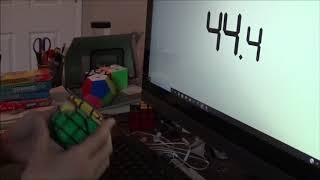 Sub-45 Average on Circle 3x3 (Three Sub-40s in a Row!!)