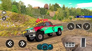 Offroad Pickup Truck 3D - Mountain Uphill Car Driver Simulator - Gameplay Android