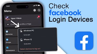 How To Check My Facebook Login Devices! [2024]